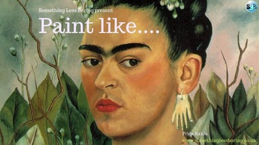 Online radionice Paint like Frida Kahlo