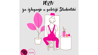 POZIV za izlaganje u galeriji Studentski