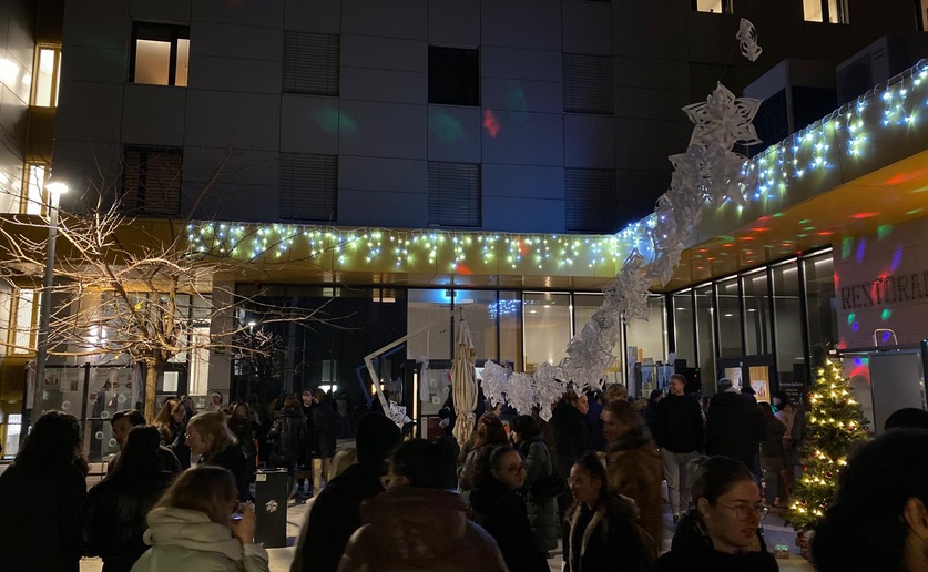 Adventsko ozračje preplavilo Studentski trg